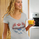 Canadian with Scottish Roots Lady-fit T-Shirt