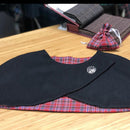 Reversible Crossover Capelet - choose your tartan and tweed