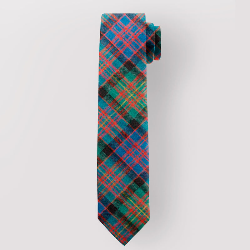 Pure Wool Tie in Carnegie Ancient Tartan