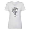 Charteris Clan Crest Ladies Ouline T-Shirt