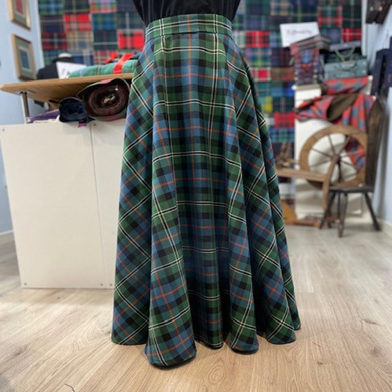 Full Lined Tartan Circle Skirt