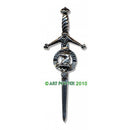 Clan Crest Pewter Kilt Pin with Baird Crest