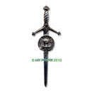 Clan Crest Pewter Kilt Pin with Brodie Crest