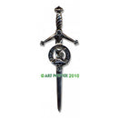 Clan Crest Pewter Kilt Pin with Buchan Crest