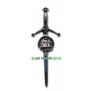 Clan Crest Pewter Kilt Pin with Buchanan Crest