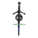 Clan Crest Pewter Kilt Pin with Campbell of Cawdor Crest