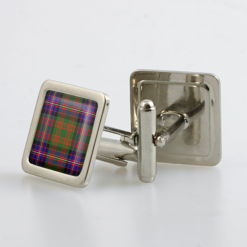 Cochrane Modern Tartan Cufflinks - Choose Your Shape.