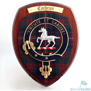 Cochrane Clan Crest Plaque