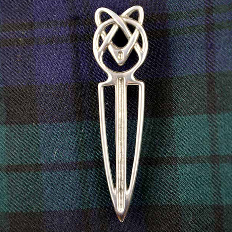 Kilt Pin - Heart Knot