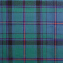 Springweight Wool Tartan Ties - Tartans C-F in a bold yellow and navy design, perfect for making a stylish statement.