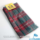 Wool Cummerbund in Crawford Modern Tartan - a stylish accessory crafted from 100% pure new wool, perfect for formal events.