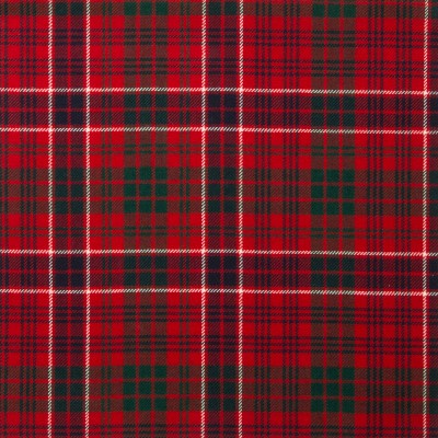 Guirlande De Fanions Tartan Cranberry – Porter & Stone – Coton – 8 Drapeaux – 220 Cm