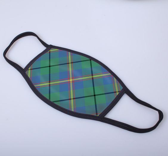 Carmichael Tartan Printed Face Mask