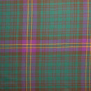 Versatile Springweight Wool Tartan Tie from Tartans C-F, designed for both formal and casual occasions with a unique tartan design.