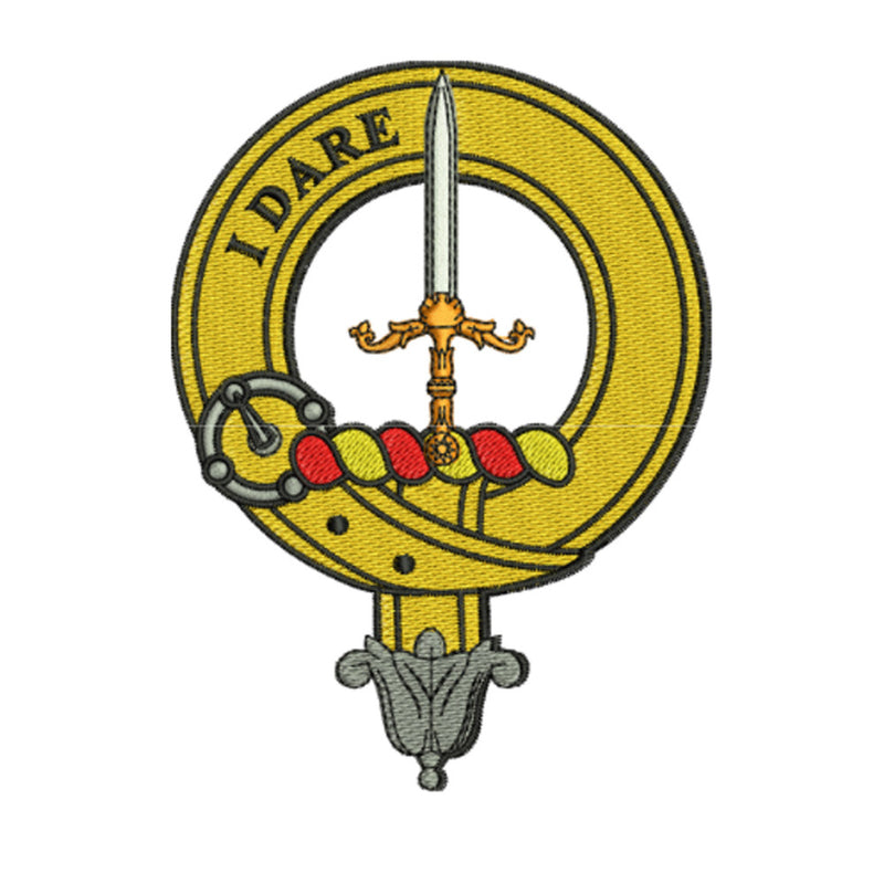 Dalziel Clan Crest Embroidered Polo