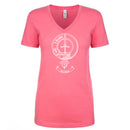 Dalziel Clan Crest Ladies Outline T-Shirt
