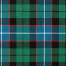 Wool Tartan Tie with Clan Crest Clip