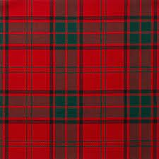 Mediumweight Tartan Material 13oz Wool 'Braeriach'