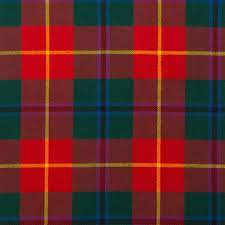 Luxury Tartan Handfasting Ribbon with Embroidery