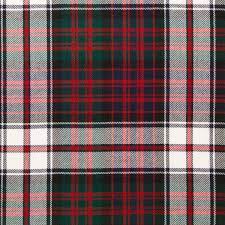 Tartan Handfasting Ribbon - Pointed