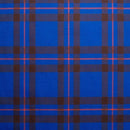 Springweight Wool Tartan Ties - Tartans C-F collection featuring a rich burgundy and cream tartan tie, combining style and comfort perfectly.