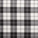 Close-up of a stylish Springweight Wool Tartan Tie demonstrating intricate checkered design - Tartans C-F.