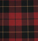 Fleece lined Tartan Throw and Three Cushion Cover Set