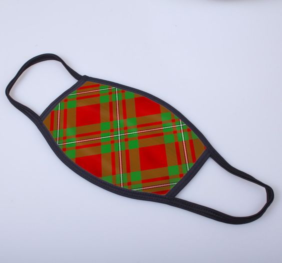 MacGregor Tartan Printed Face Mask