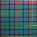 Springweight Wool Tartan Ties - Tartans C-F collection showcasing a classic green tartan pattern for a versatile accessory.