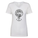 Fleming Clan Crest Ladies Ouline T-Shirt