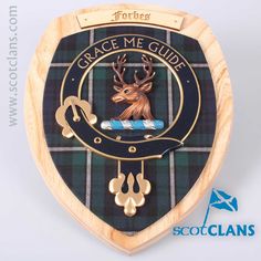 Forbes Clan Crest Plaque