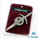 Clan Crest Pewter Kilt Pin with Forbes Crest