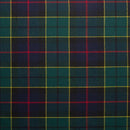 Stylish Springweight Wool Tartan Tie with classic blue and black design - part of Tartans C-F collection by ScotClans.