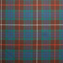 Chic Springweight Wool Tartan Tie showcasing bold green and white checks - in the Tartans C-F series from ScotClans.