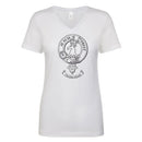 Fraser of Lovat Clan Crest Ladies Ouline T-Shirt
