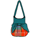 Fraser Red Ancient Effie Bag showcasing its stylish wool melton fabric and customizable contrasting top and bow.