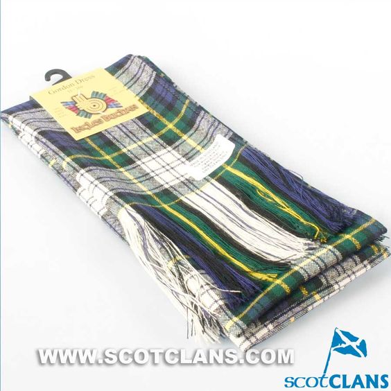 Full Length Sash in Gordon Dress Tartan