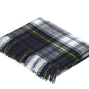Gordon Dress Modern Tartan Throw Rug - Cozy winter accessory made of 70% wool, featuring a stylish tartan pattern for adding warmth and sophistication to your home.