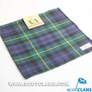 Wool Tartan Pocket Square in Gordon Modern Tartan