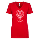 Gordon Clan Crest Ladies Ouline T-Shirt