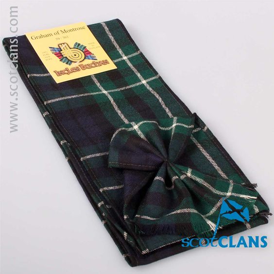 Wool Mini Sash in Graham Modern Tartan