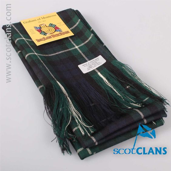 Full Length Sash in Graham Modern Tartan