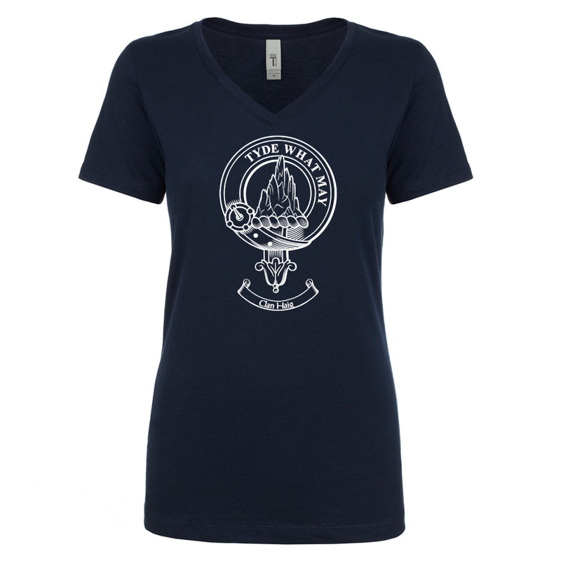 Haig Clan Crest Ladies Ouline T-Shirt