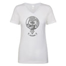 Hamilton Clan Crest Ladies Ouline T-Shirt