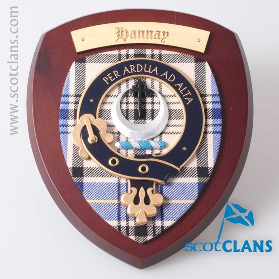 Hannay Clan Crest Plaque