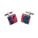 Heathergems Square Cufflinks