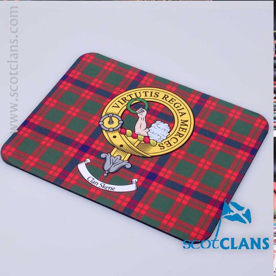 Skene Clan Crest Mouse Pad