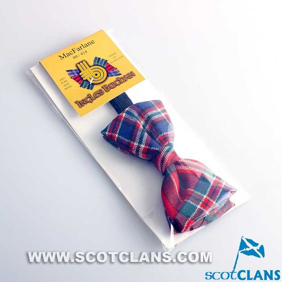 MacFarlane Ancient Tartan Bow Tie