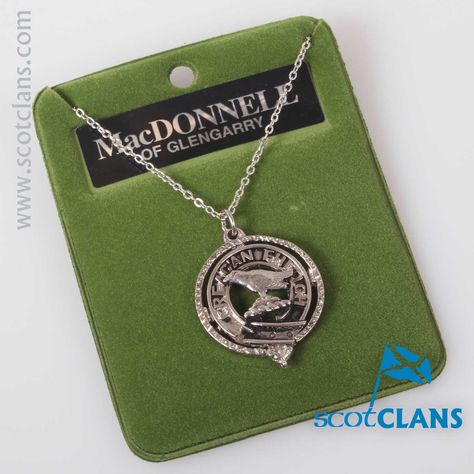 MacDonnell of Glengarry Clan Crest Pendant