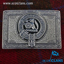 MacKintosh Pewter Clan Crest Buckle For Kilt Belts